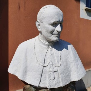 Blagoslov biste sv. pape Ivana Pavla II. u Krašiću